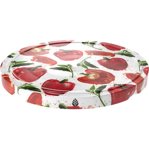 Капачки fi 66/4 с рисунки на чушки - 10 бр. - 2