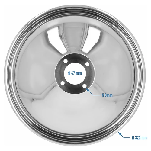 Капак convex 18 L за стоманен съд - 4