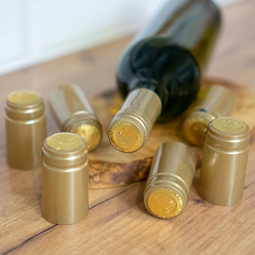 Капсули с перфорация златни фи 31 мм 100 бр. - 2