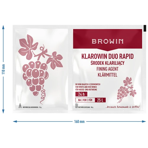 Klarowin Duo Rapid - хитозан + силика сол, 65 г - 6