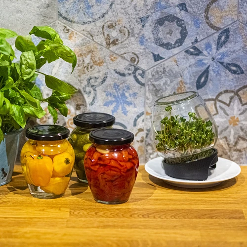 Кълнячка тип буркан Twist-off със семена от репички - 14