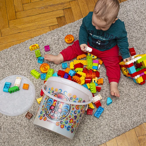 Кофа за храни GWIOZDA - с капак, 10 л - 9