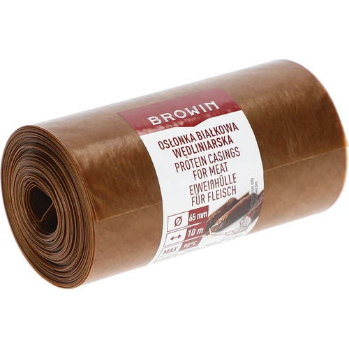 Колагенова месарска обвивка фи 65 мм, 10 м - 2