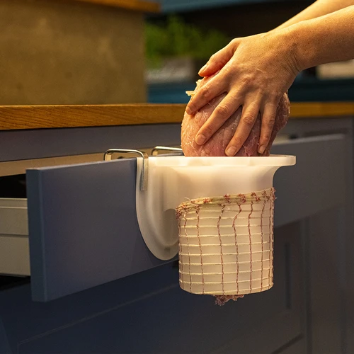 Колбасарска мрежа с размери 18 см x 3 м, с термична устойчивост до 220°C - 5