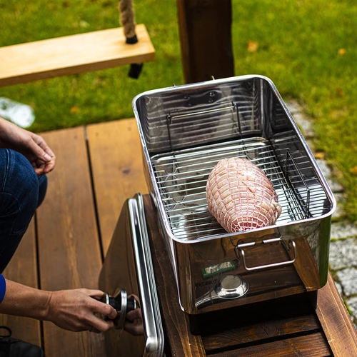 Колбасарска мрежа с размери 18 см x 3 м, с термична устойчивост до 220°C - 7