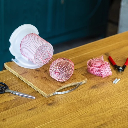 Колбасарска нишкова мрежа 4 м x 22 см с термоустойчивост до 125°C - 4