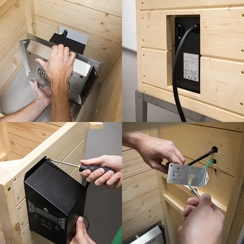 Комплект електрически модули с Wi‑Fi контролер – dragON IQ 1,5 kW, за градински пушилни - 5