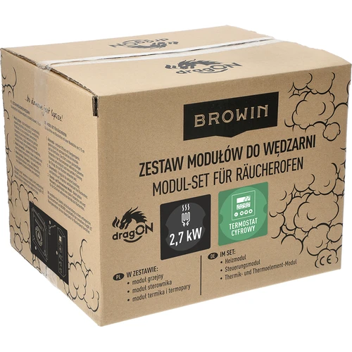 Комплект модули с цифров термостат – dragON 2,7 kW, за градински опушвални - 9