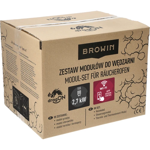 Комплект модули с Wi‑Fi контролер -dragON IQ 2,7 kW, за градински пушилни - 11