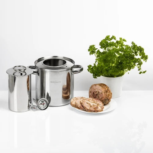 Комплект с водна риза-шунковар 1,5 kg + тенджера - 19