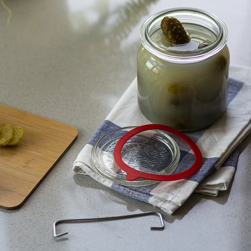 КОМПЛЕКТ: СКОБИ+УПЛЪТНЕНИЯ WECK FI110MM -10 БР - 4