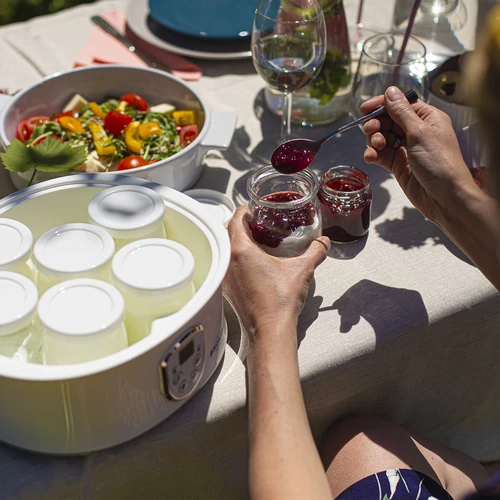 Комплект уред за кисело мляко и бурканчета за деца - 20