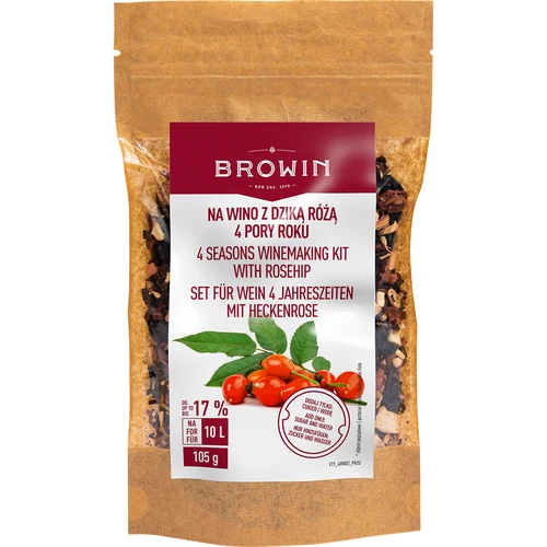 Комплект за вино 4 PORY ROKU - Дива роза