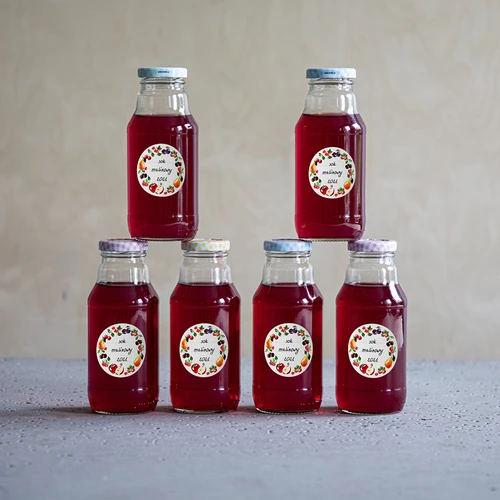 Кръгли етикети fi 50 мм за капачки/буркани - 20 бр - 9