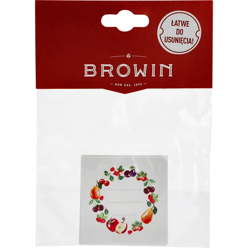 Кръгли етикети fi 50 мм за капачки/буркани - 20 бр - 4