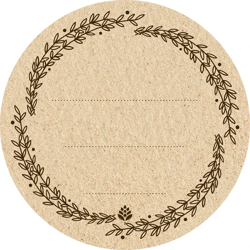 Кръгли етикети Ø 66,5 мм за капачки/буркани - 20 бр - 2