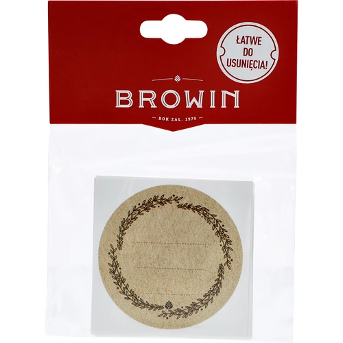 Кръгли етикети Ø 66,5 мм за капачки/буркани - 20 бр - 4