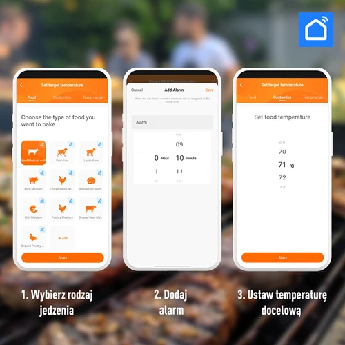 Кухненски термометър с Bluetooth, 2 сонди - 10