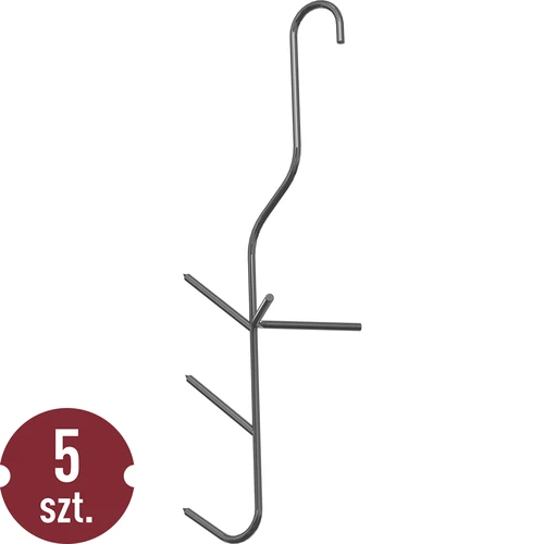 Куки за опушване на риба - тройни, 5 бр.