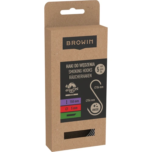 Куки за опушване - S, срязани под 45°, 5 мм x 150 мм, 5 бр. - 3