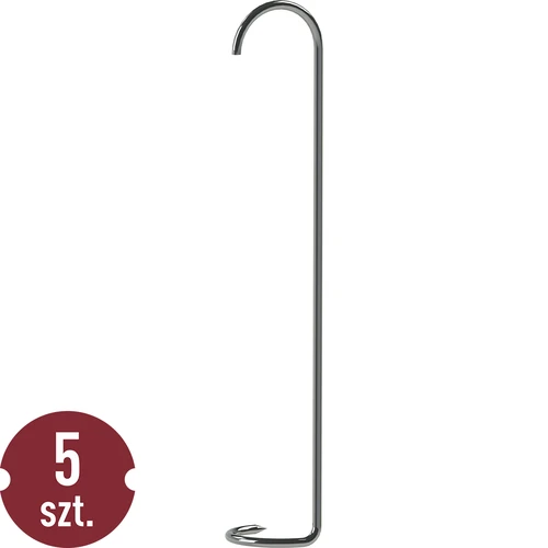 Куки за пушилня - за риба - завинтващи се - 5 бр.