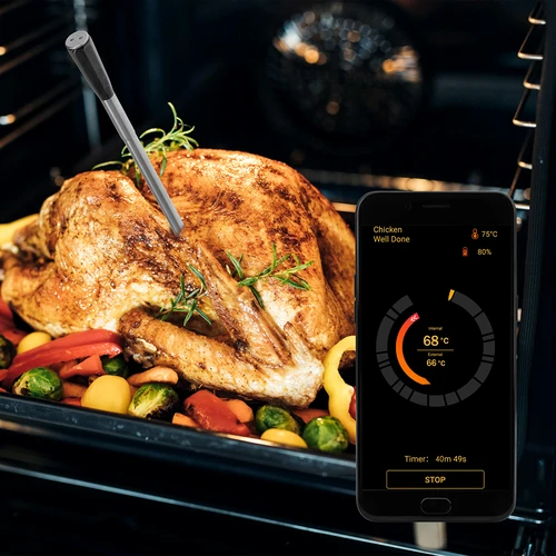 Кулинарен термометър с безжична Bluetooth сонда - 14