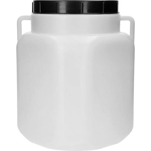 Квадратна бъчва 30 л, бяла, с дръжки, Sterk - 2