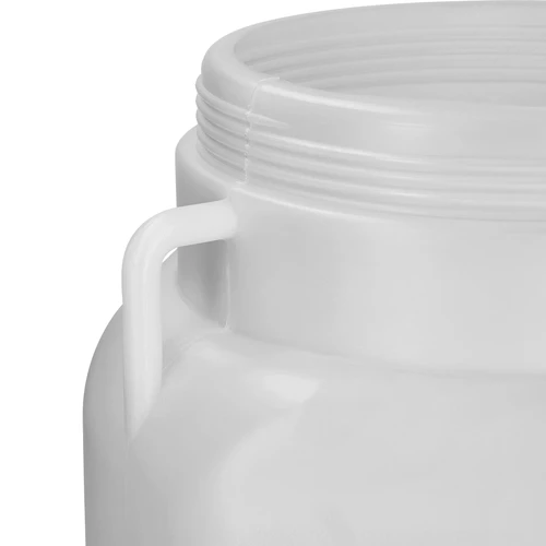 Квадратна бъчва 30 л, бяла, с дръжки, Sterk - 7