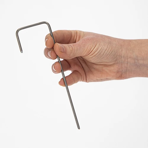 L-образни шпилки за агротекстил, 100 бр. - 5