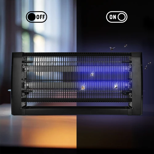 Лампа против насекоми UVA 20 W, черна - 8