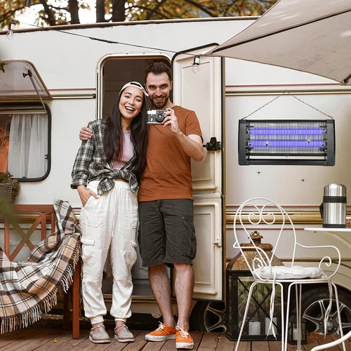 Лампа против насекоми UVA 20 W, черна - 12