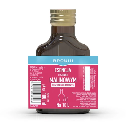 Малинова есенция с натурален аромат за 10 л - 100 мл - 4