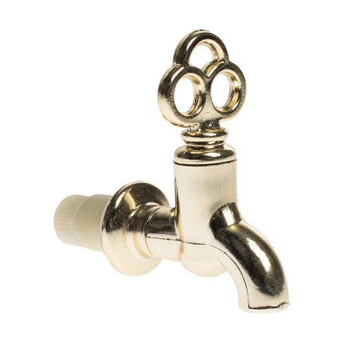 Малко пластмасово кранче за декоративни стъклени съдове