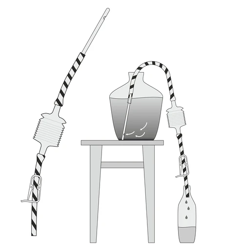 Маркуч за претакане на вино с помпа - 7