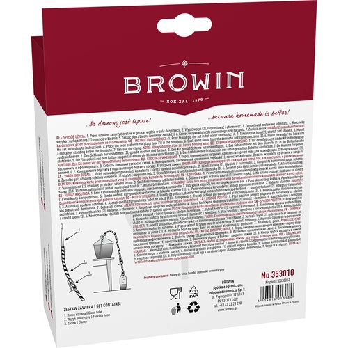 Маркуч за претакане на вино със щипка - 3