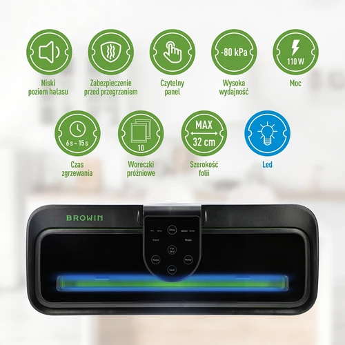 Машина за вакуумно запечатване - Premium LED - 7