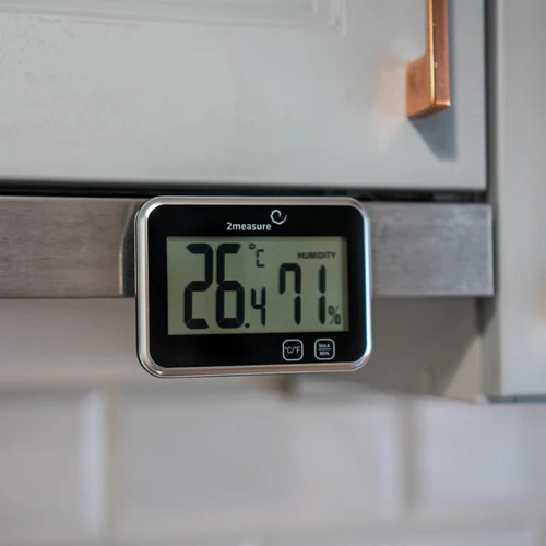 Метеорологична станция – електронна, безжична, черна - 10