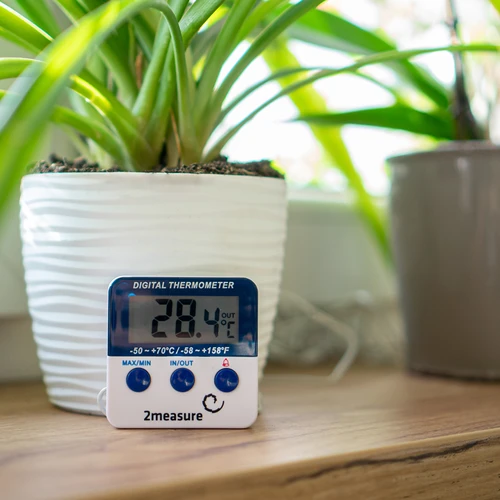 Метеорологична станция – електронна, със сонда, бяла - 5