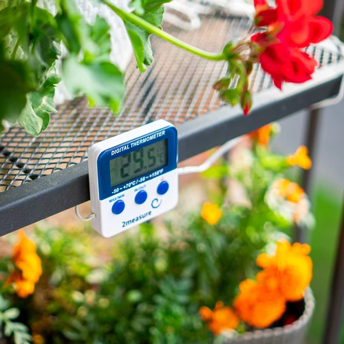 Метеорологична станция – електронна, със сонда, бяла - 7