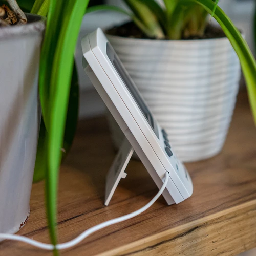 Метеорологична станция – електронна, със сонда, бяла - 9