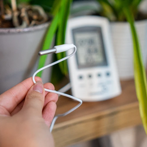 Метеорологична станция – електронна, със сонда, бяла - 10