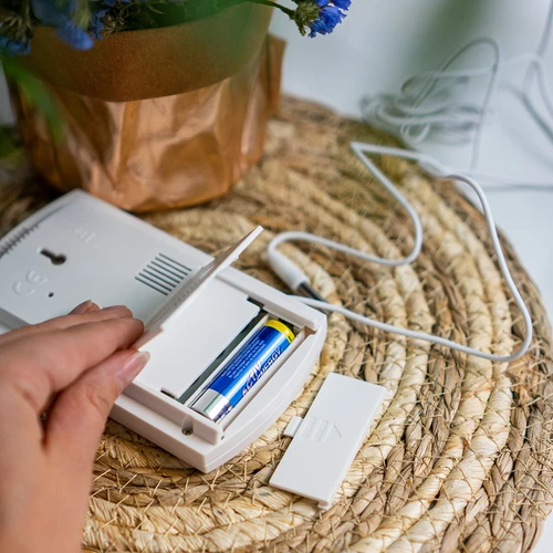 Метеорологична станция – електронна, със сонда, бяла - 12