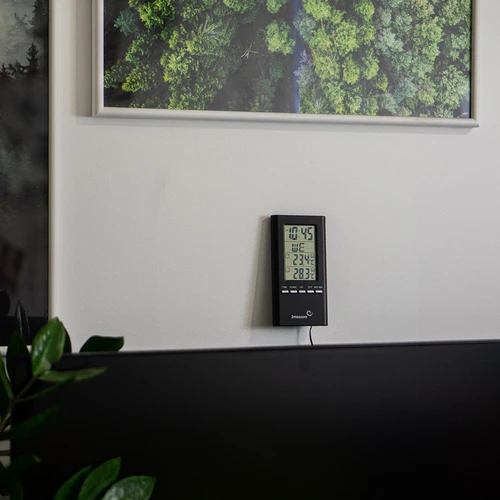 Метеорологична станция – електронна, със сонда, черна - 6