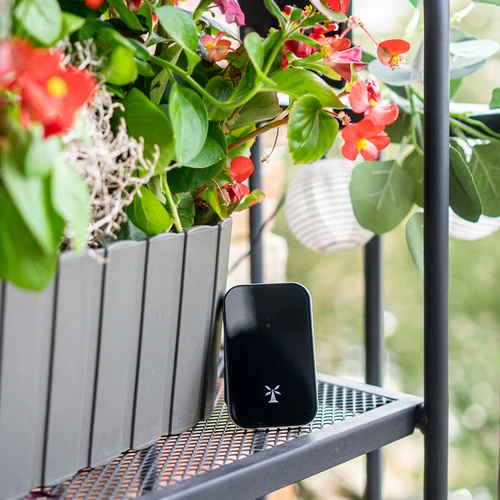 Метеорологична станция RCC, DCF – електронна, безжична, с осветен датчик, черна - 14