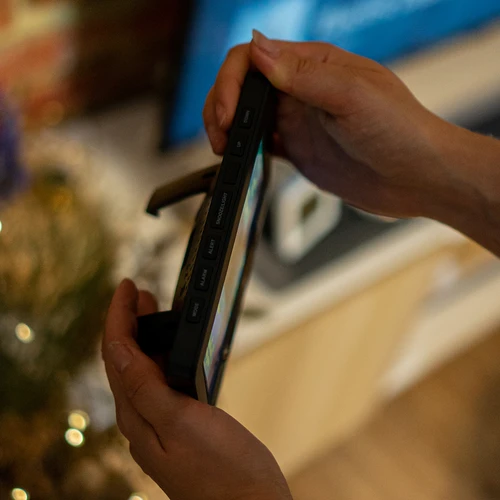 Метеорологична станция RCC, DCF – електронна, с подсветка, безжична, датчик, черна - 15