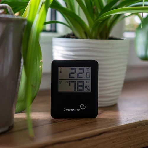 Метеостанция – електронна, безжична, черна - 7