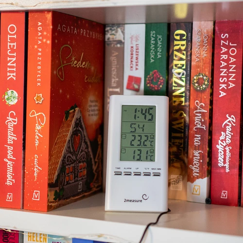 Метеостанция – електронна, със сонда, бяла - 6