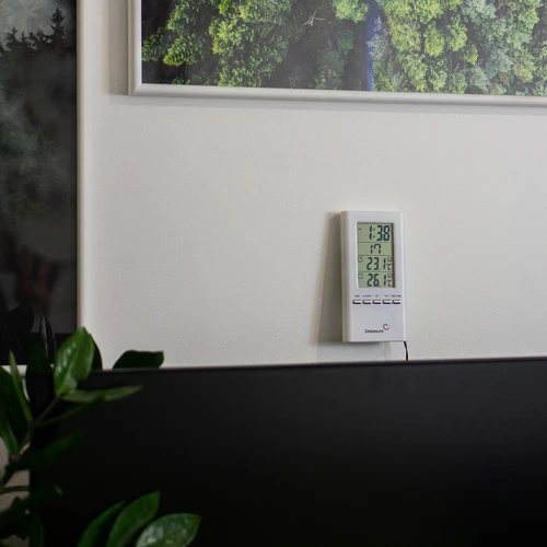 Метеостанция – електронна, със сонда, бяла - 7