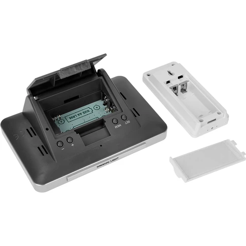 Метеостанция RCC – електронна, безжична, с осветен сензор, черна - 8