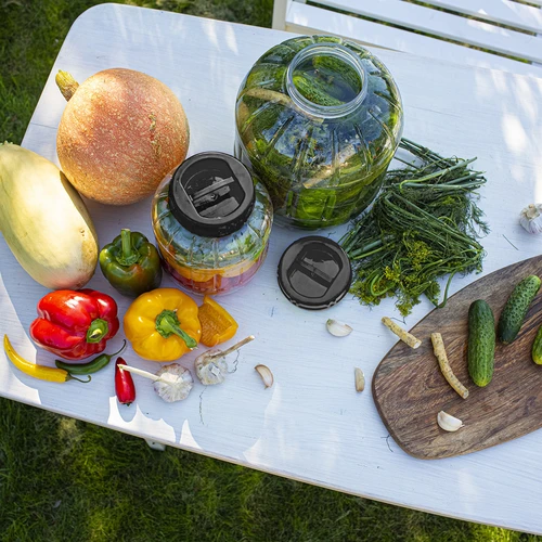 Многофункционален буркан 18 л с капачка - 9